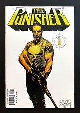 Punisher #1 Hi-Grade Rare White 2nd Print Var...
