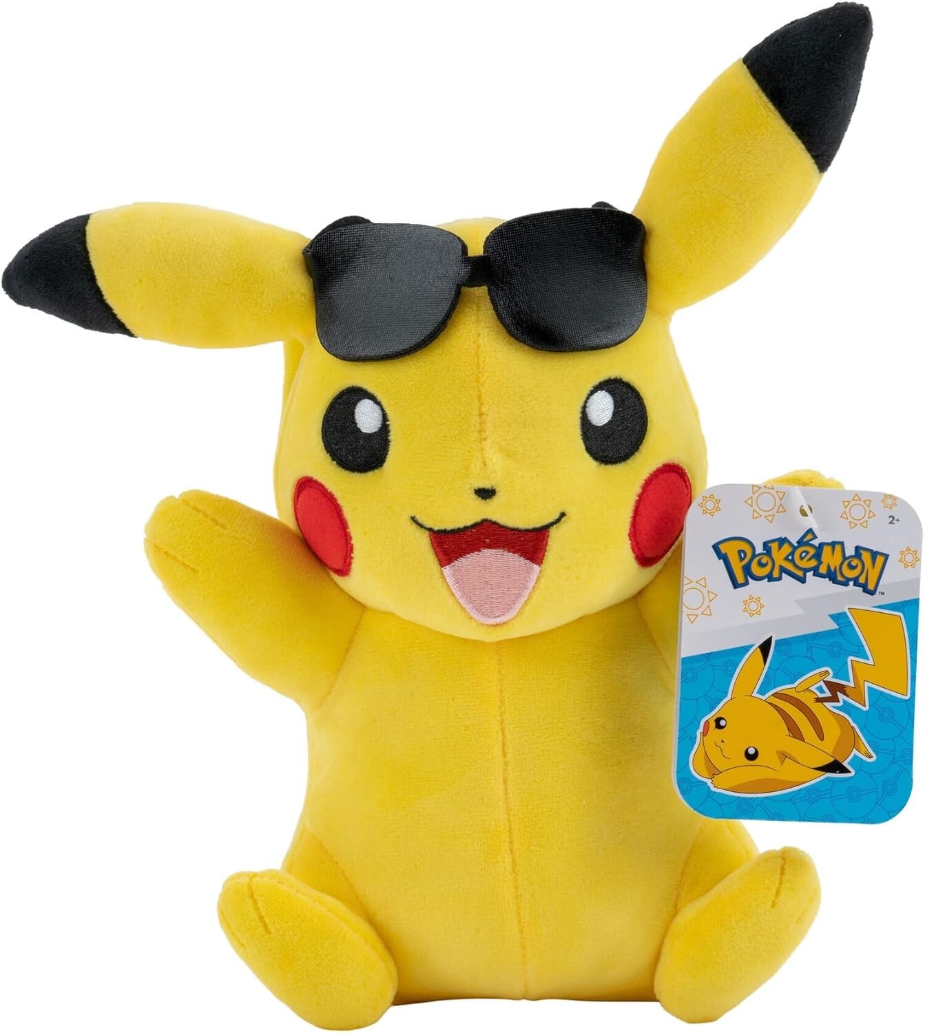 Pokemon - 8"" Pikachu Summer Sunglasses Plush
