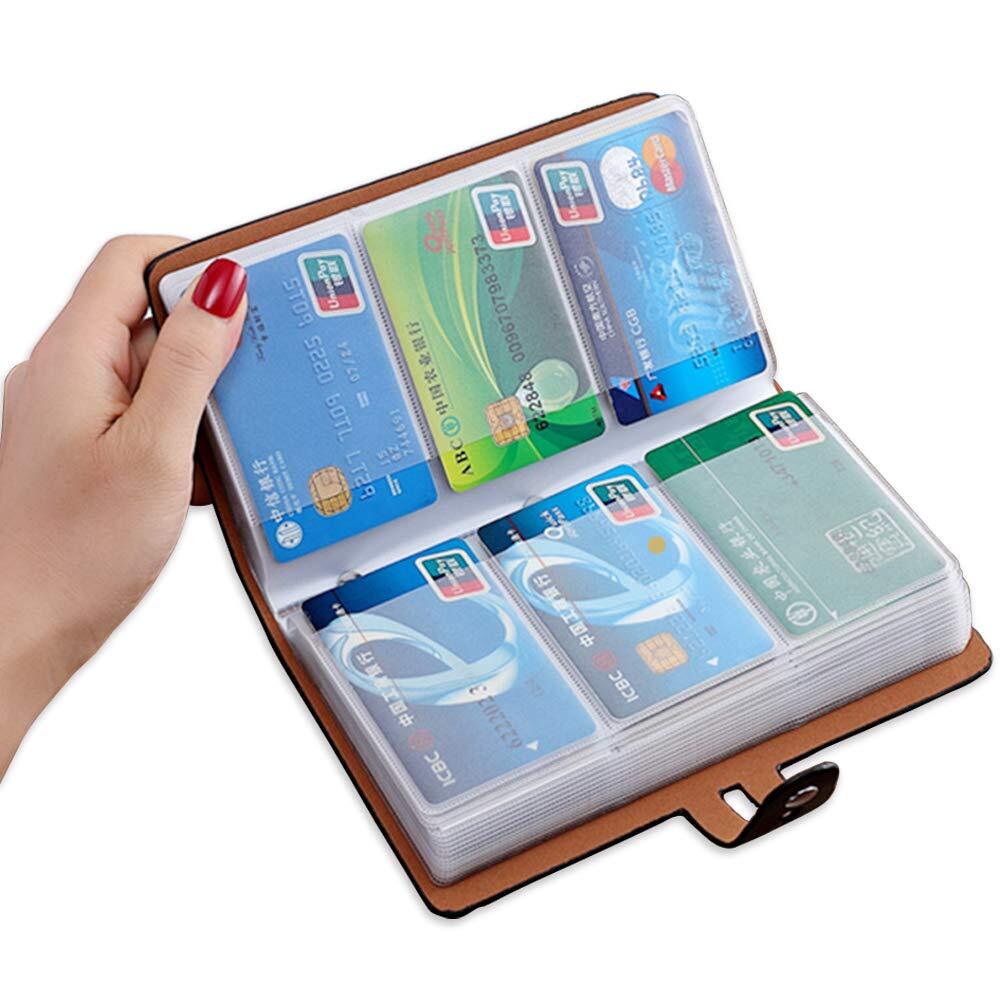credit card binder organizer Amazon.com: Credit Card Holder Pocket Business Cards Refills for 3.39x2.16 Card  Binders A6 6-Ring 25 Sheets Double Layer Clear Card Inner Page 3 Pockets  Binder Album for Cards Folder Organizer Postcard Sleeves :