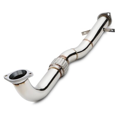3'' FLEXIBLES RACE EDELSTAHL DOWNPIPE FÜR MITSUBISHI LANCER EVO 7 8 9
