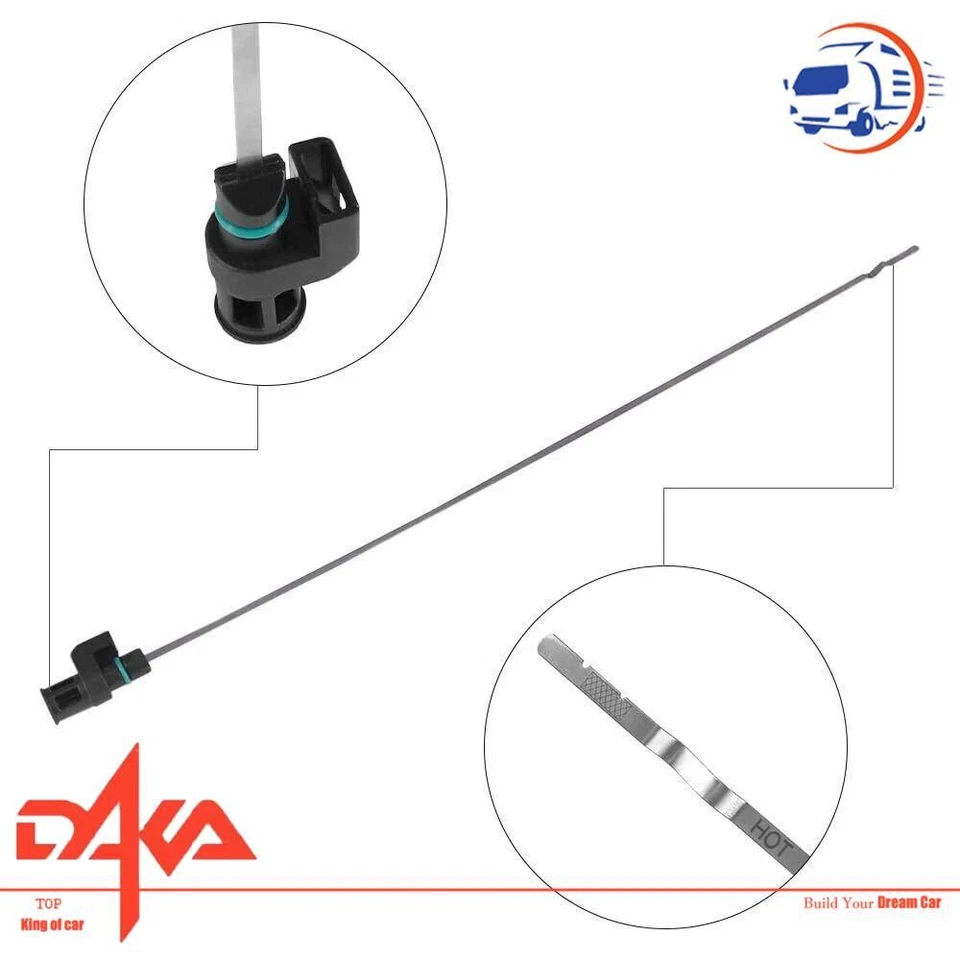 Varilla de medición de nivel de aceite de transmisión CVT para Nissan Altima 2007 en adelante 2,5 L 31086-JA00A Foto 3 de 4