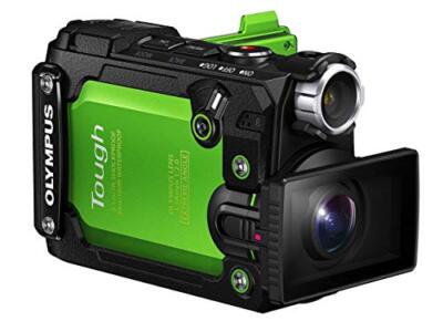 OLYMPUS STYLUS TG-TRACKER 本体 GoPro OLYMPUS Action Camera 7.2 MP STYLUS TG-Tracker Green Waterproof