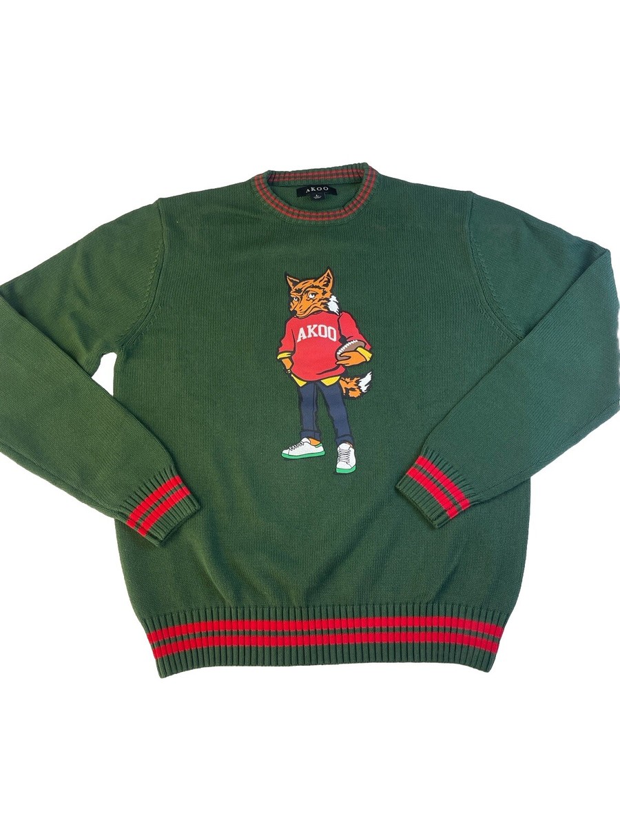 Mens 100% Authentic Akoo SLUGGER SLICK SWEATER Size Large Color