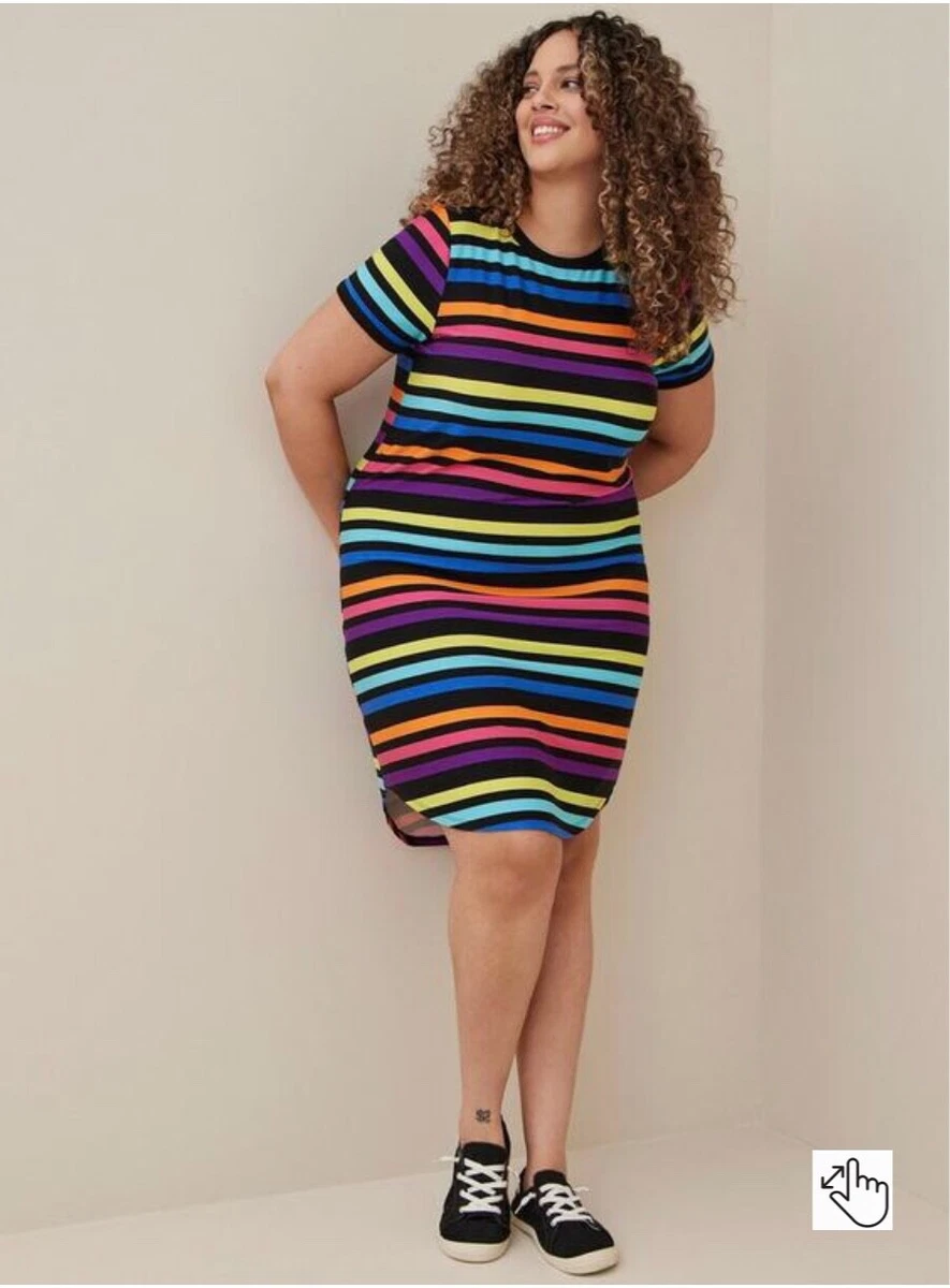 plus size t shirt dress