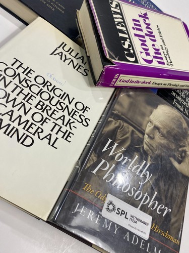 Philosophy Book Lot – 7 Hardcover Titles, C.S. Lewis, Oxford, World Philosophy - Picture 6 of 6