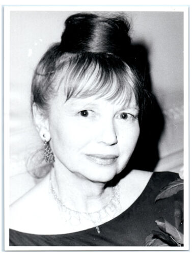 DOLLY HAAS German American Actress Original Vintage Portrait Photo 10x8 - Afbeelding 1 van 2