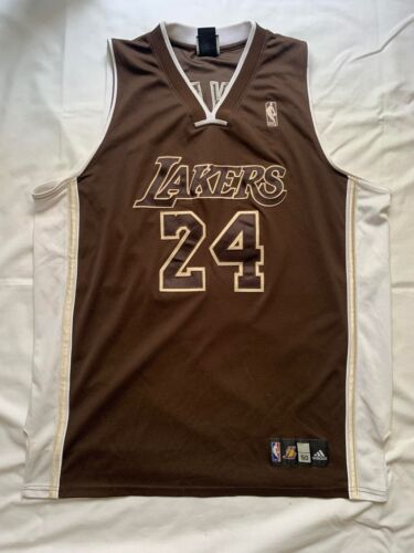 Kobe Byant (Brown) Chocolate Color #24 Jersey special edition addidas - Size 50