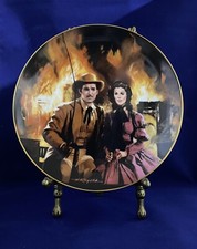 W.L. George Gone With the Wind The Burning Of Atlanta Collector Plate