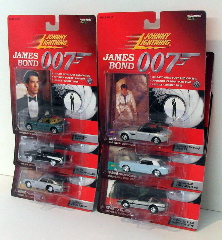 007 ジェームズ・ボンド ミニカー　Johnny Lightning JOHNNY LIGHTNING ジョニーライトニング 007 ミニカー 1/64