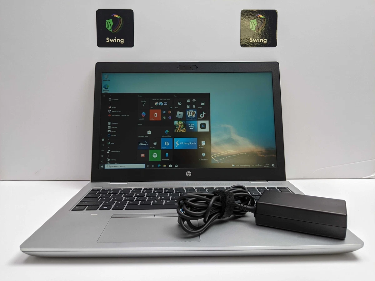 HP Probook 650 G5 i5-8365U 1.60GHz 256GB SSD + 500GB, 32GB W10P Radeon 540X