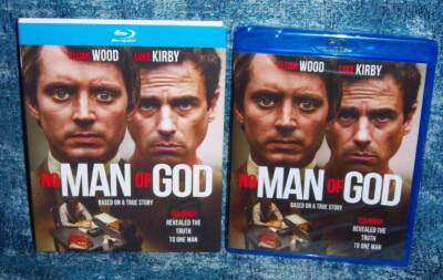 NEW ELIJAH WOOD LUKE KIRBY NO MAN OF GOD BLU RAY MOVIE 2021 & SLIPCOVER