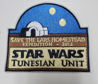Star Wars Tunesian Unit Special Expedition 2012 Patch- 4.5''- Mailed from USA