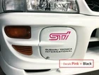 98-2000 fits Subaru Impreza GC8 GF8 Fog Light Covers & Bracket Decal Fiberglass