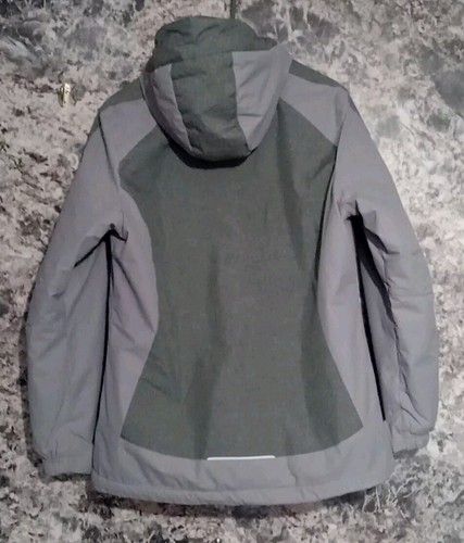 Gerry Gray & Pink Hooded Winter Jacket / Coat, Girls Size L 14/16, *Bonus Hat - Picture 12 of 16