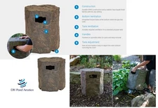 Artificial Rock Cover Enclosure for Propane Tanks Fire Pit Gas Tank Septic Pumps