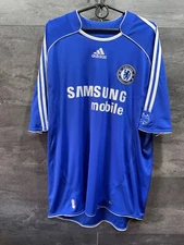 CHELSEA 2006 2008 HOME FOOTBALL SHIRT SOCCER JERSEY ADIDAS 061230 #10 DADDY Size
