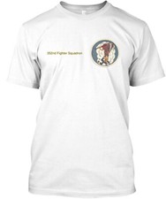 352nd Fighter Squadron T-Shirt Made in the USA Size S to 5XL