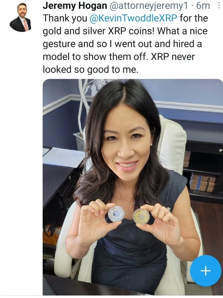 XRP Inspired Coin | .999 Silver Crypto Coin | Deluxe Display Case - Image 3 of 4