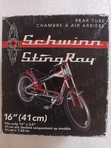 2 Rear OCC&Schwinn Stingray Chopper&Front Manta Ray Tubes For 16" Wheel&Tire&Rim