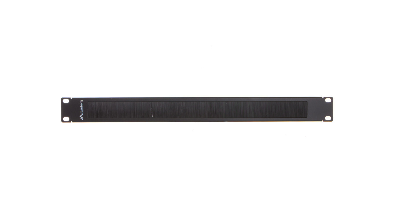 Brush panel for cabinet 19 1U black LANBERG AK-1101-B /T2UK