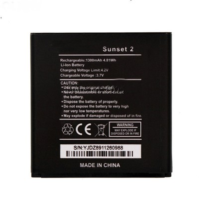 1pcs New Battery For Wiko Sunset 2 1300mAh
