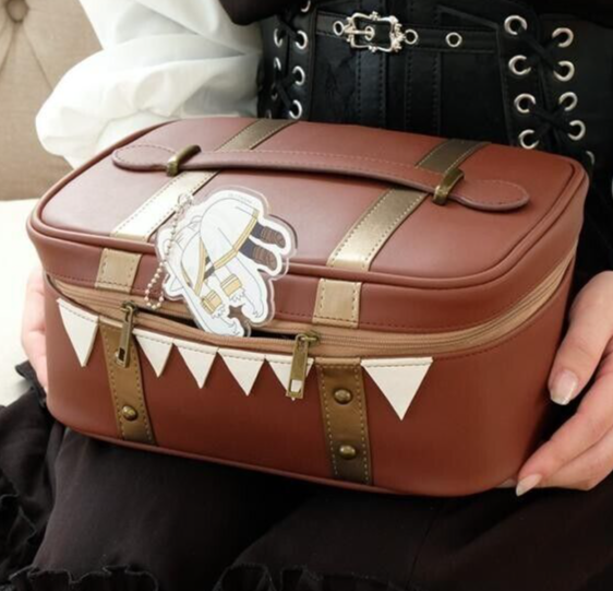Frieren: Beyond Journey's End Mimic Vanity Pouch Bag Brown Japan