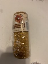 Decorative Mesh 6  X 5 Yards Dark Gold H