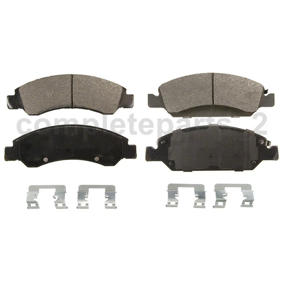 2 pastillas de freno delanteras traseras zapata de freno de estacionamiento para Chevrolet Avalanche 2008 2009_ Foto 4 de 4