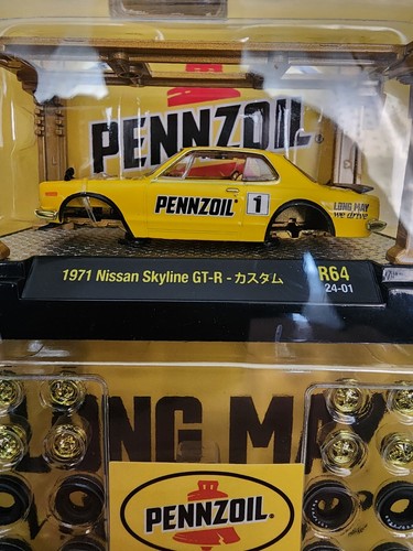M2 Machines 2024 Model Kit 1971 Nissan Skyline GT-R R64 24-01 CHASE 1 OF 750 - Picture 3 of 5