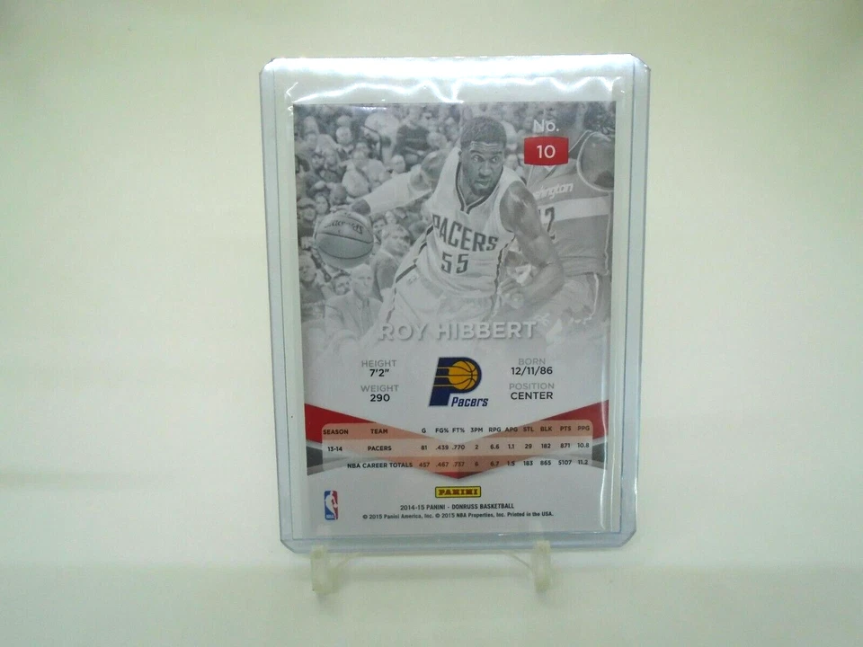 2014-15 PANINI DONRUSS ELITE #10 ROY HIBBERT /99 - Image 3 of 3