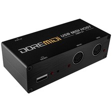 CAMOLA USB MIDI Host Box High Speed USB to MIDI Converter MIDI Interface UMH-...