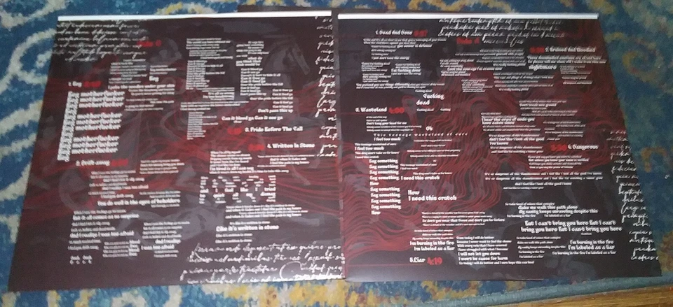 SI VIS PACEM PARA BELLUM / SEETHER 2020 FANTASY 2XLP Etched,Red w/Black Splatter - Image 3 of 4