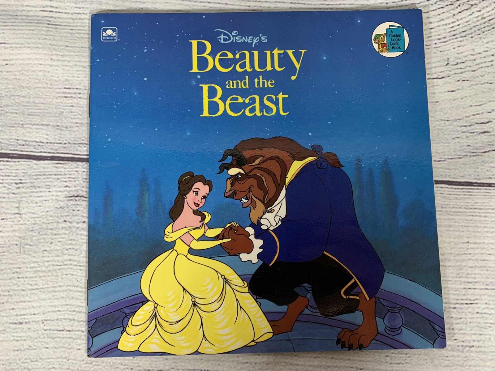 Vintage 1991 Beauty and the Beast, Walt Disney (A Golden LookLook book