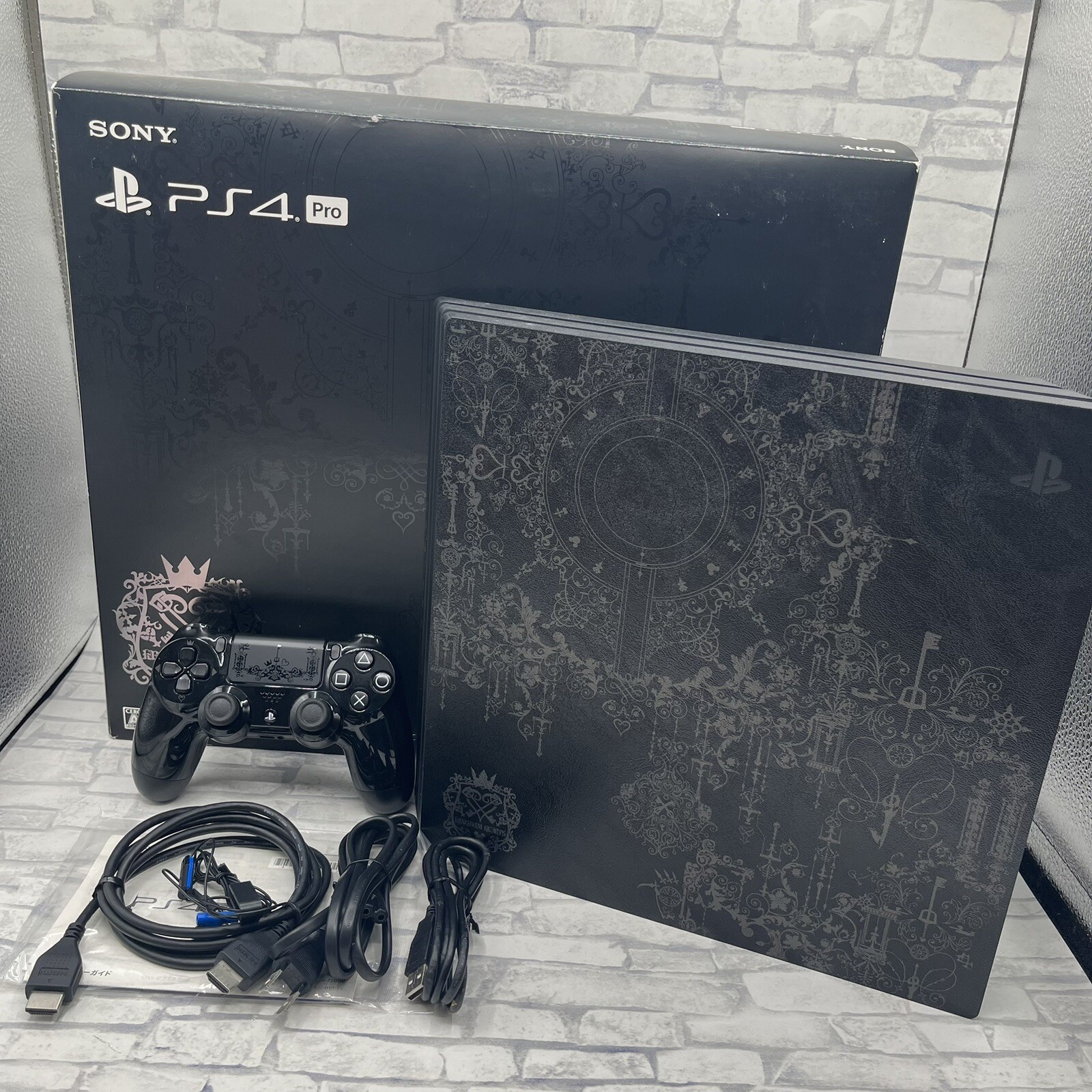 PS4 PRO Kingdom Hearts III Limited Console Low Firmware FW 10.01 PlayStation Box