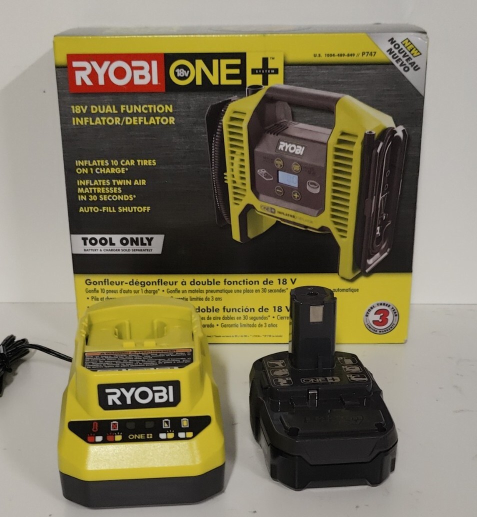 Image of Ryobi One+ R18I product page on Walmart