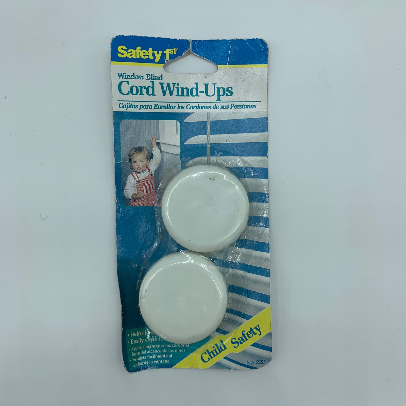 NEW SAFETY 1ST Window Blind Cord Wind Ups Child Safety 2PACK Open