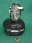 VINTAGE (1960) "THE FLYMAN"  3.5ins REEL BY EDGAR SEALEY. V.GOOD WITH NICE CASE.