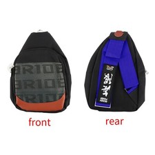 NOVIA Mochila Bandolera Pecho Pack MUGEN Azul Hombro Cintura Bolso Mensajero