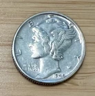1945-P Mercury Dime 10C Silver - About Uncirculated (AU)