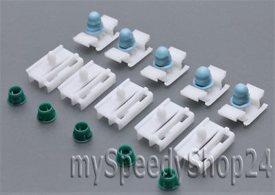 30x Zierlesten Klammer Clips Seitenschweller mit Tülle M-Technic für BMW E36 3er