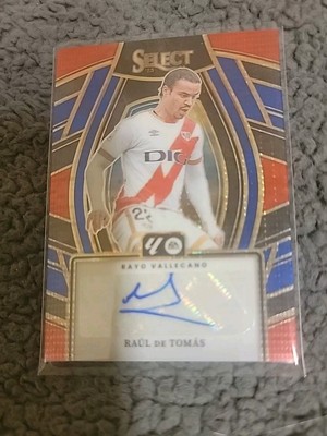 2023-24 Panini Select La Liga Raul De Thomas Pulsar Prizm Auto Autograph #SE-RDT
