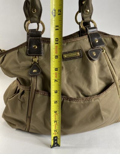 Storksak Olivia Nylon Diaper baby Bag Purse Detachable Shoulder Strap Moss - Picture 4 of 11