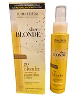 John Freida Sheer Blonde Go Blonder Controlled Lightening Spray 3.5oz  Permanent
