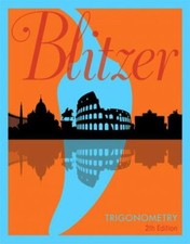 Trigonometry, Blitzer, Robert, 9780134469966