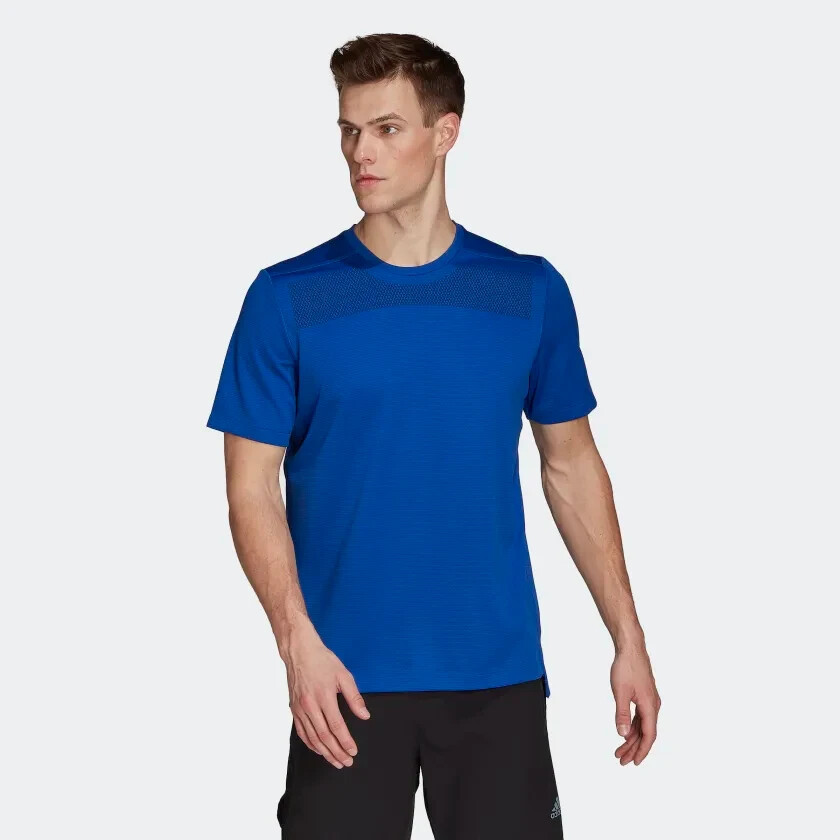 NWT$45 Adidas Training Men's WORKOUT FRONT RACK IMPACT PRINT TEE