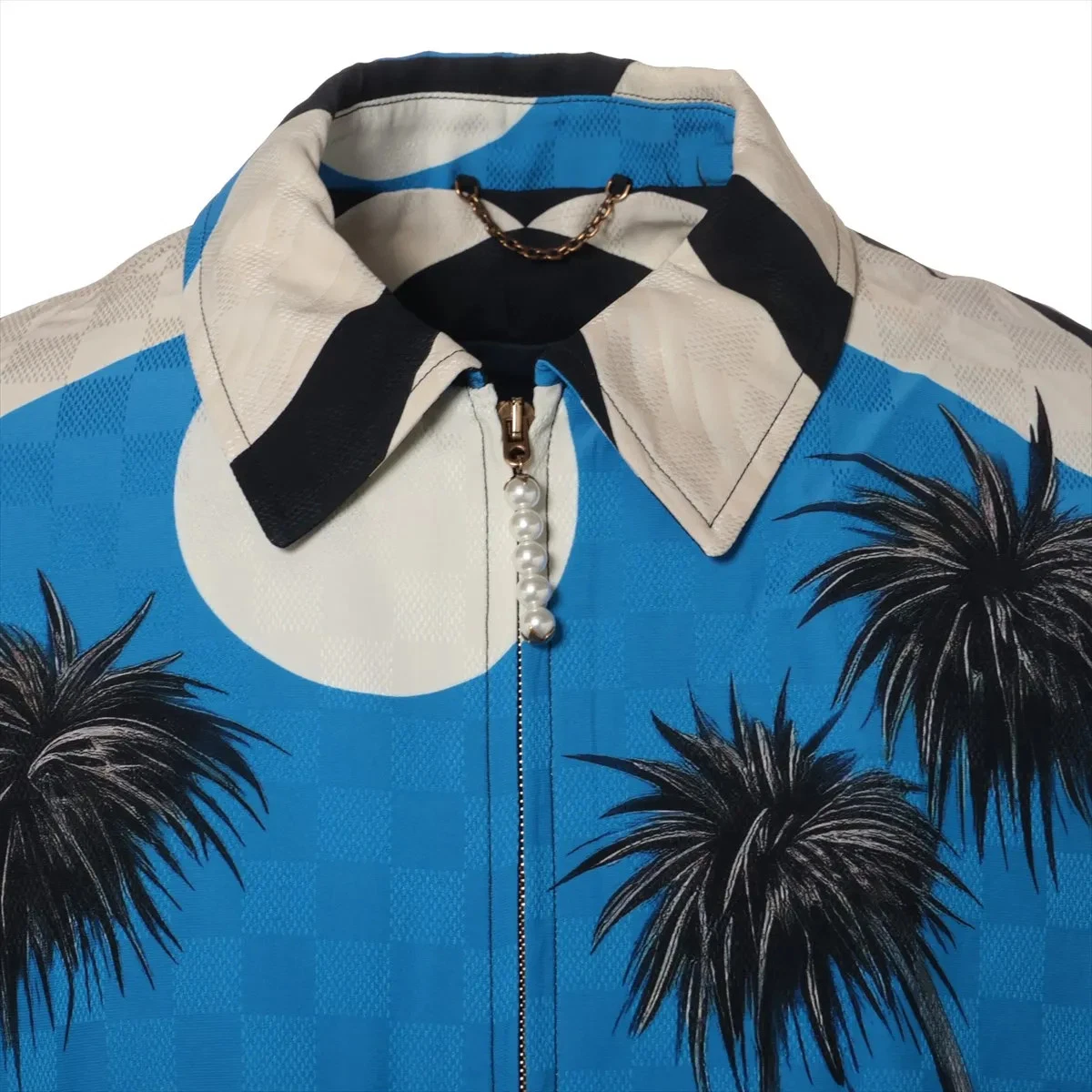 LOUIS VUITTON（LV） Louis Vuitton 24AW Rayon × Giacca di Seta 48 Uomo Multicolore RM242MM Damier