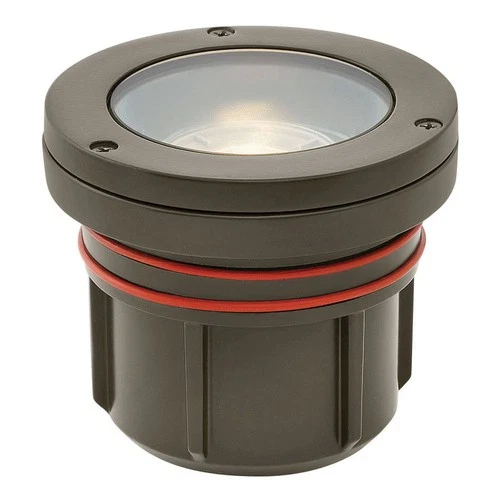 Hinkley Lighting - 12W LED Well Light-4 Inches Tall and 4.5 Inches Wide-Bronze - Picture 1 of 4