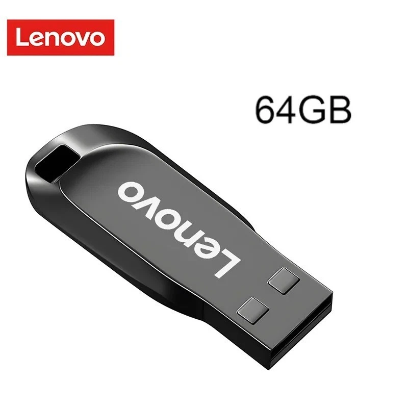 Lenovo Pen Drive 2TB USB 3.0 High Speed Metal Pendrive Durable Data Transfer 1TB
