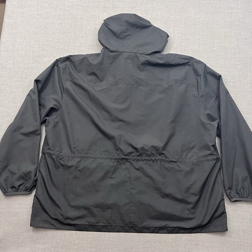 Scottevest Pack Jacket Mens 3XL Gray Full Zip Windbreaker Hooded TEC Travel - Picture 7 of 13