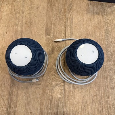Apple HomePod Mini Smart Lautsprecher, Blau - 2 Stück -Beschreibung lesen!!!